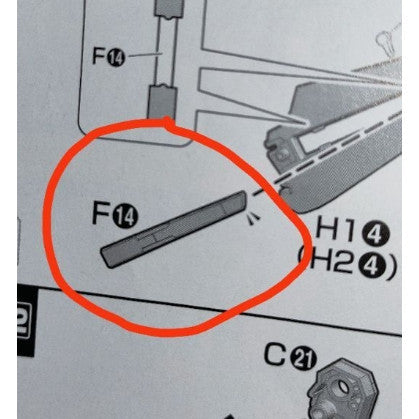 CB MG 24 butcher parts for  kyrios 28