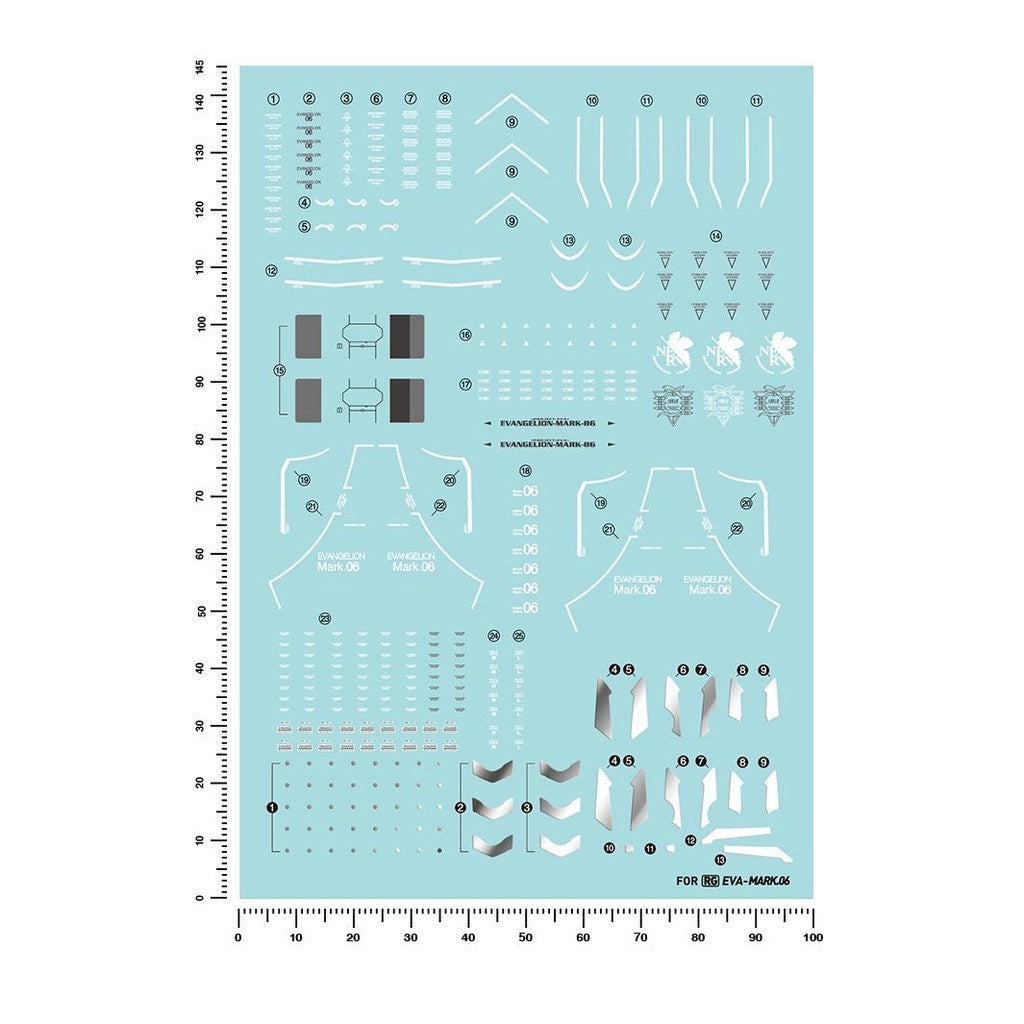 20250722 Artisan's Club RG 1/144 EVA06 EVA Mark 06 Water Slide Decal