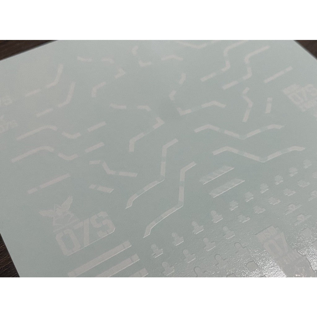 20250722 XUEYAN XY / SNOW FLAME MG-48 MG Z'GOK General Use High-Accuracy Fluorescence Water slide decal