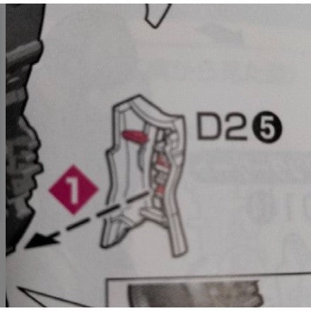 CB RG 19 butcher parts for exia D1-25 C1-8 D1-32  D1-33