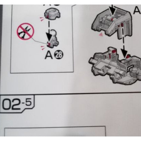 CB RG 16 butcher parts for Force Impulse SPEC 2