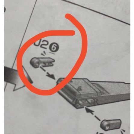 CB butcher parts for MG 1/100 FAZZ Ver.ka