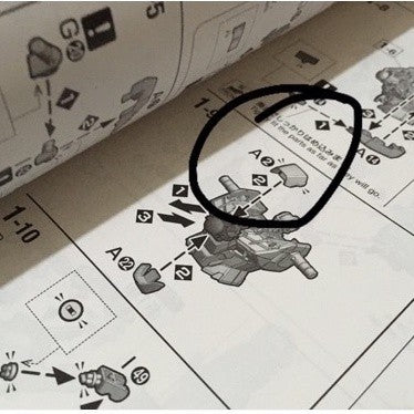CB MG 07 butcher parts for Wing Zero EW Ver.Ka