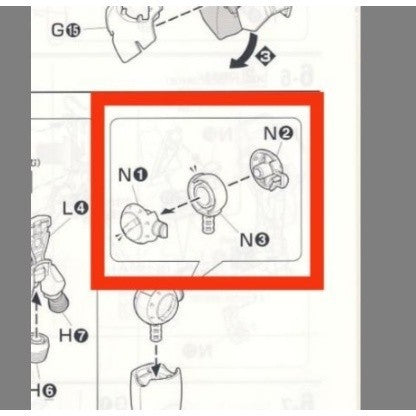 CB butcher parts for MG SINANJU F12 F14