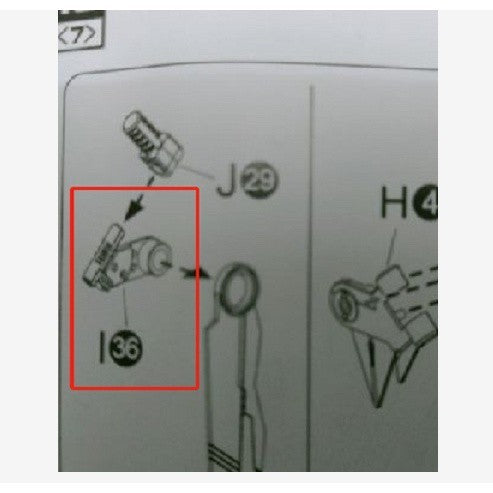 CB Mg 02 butcher parts for  Freedom 2.0