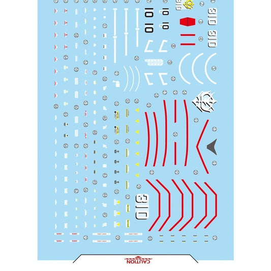 20250722 XUEYAN XY / SNOW FLAME RG-13 RG UMA LIGHTNING'S ZAKU II ZAKU 2 FLUO Water slide decal