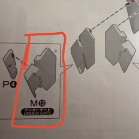CB RG 08 1/144 butcher parts for  Banshee C5 PC10 F8 G25 J7