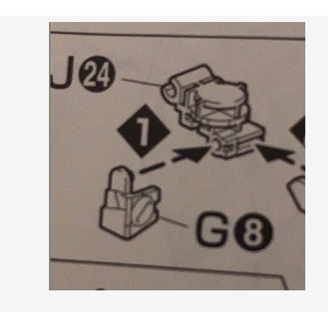 CB MG 15 butcher parts for Nu ver.kaPart