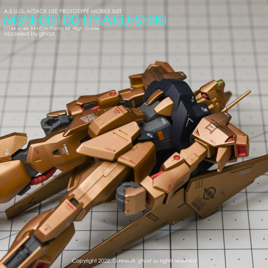 YAN FLAME Water Slide Decal HGUC HG 1/144 Z Hyaku-Shiki (YANHG070) 20250721