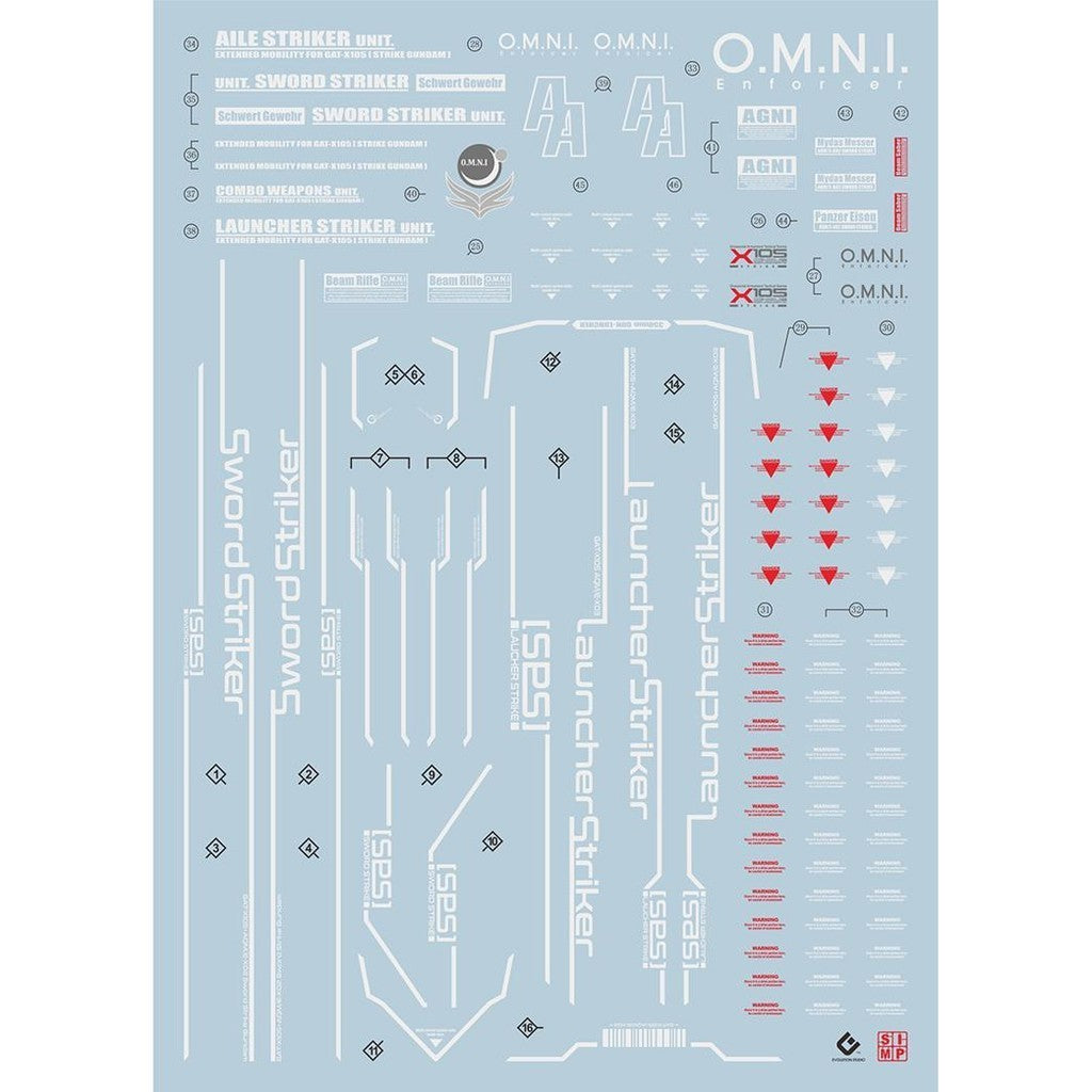 20250721 EVO PG  Perfect strike Water Slide Decal EVOPG020