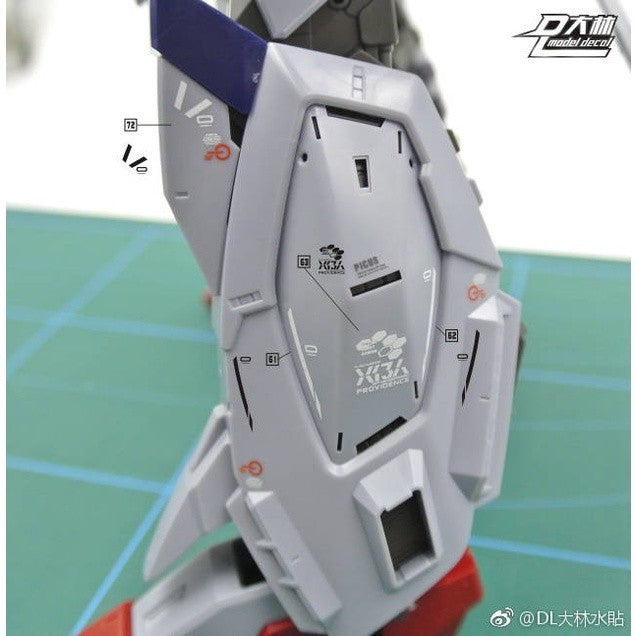 DL DALIN Water slide decal MG Providence PB