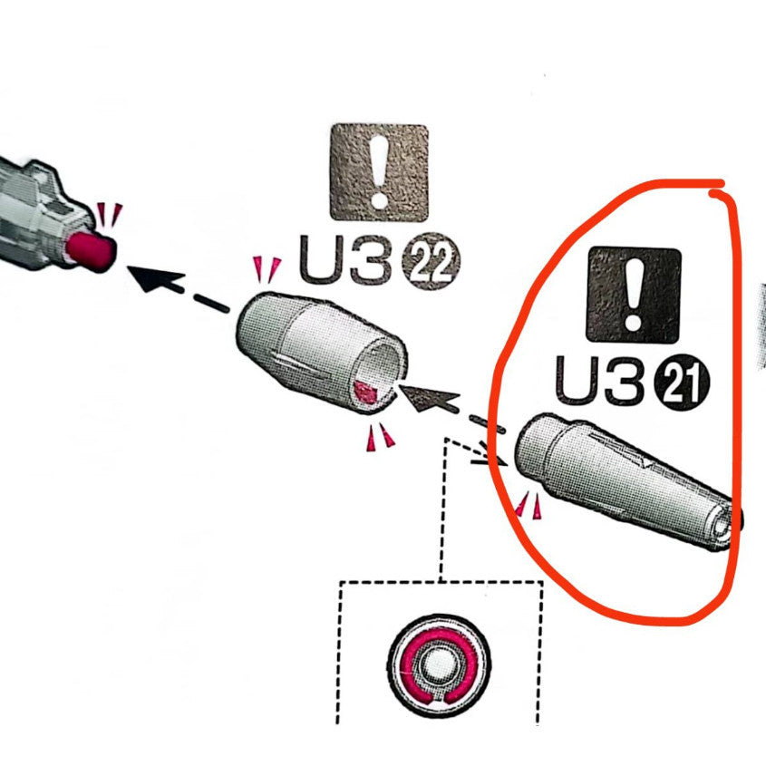 CB butcher parts for PG 1/60 Unleashed RX-78-2