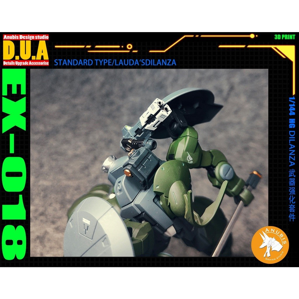 ANUBIS 3D print detail upgrade parts EX018 HG standard type  LAUDA'S DILANZA   3d Print detail parts no kits Collectibles