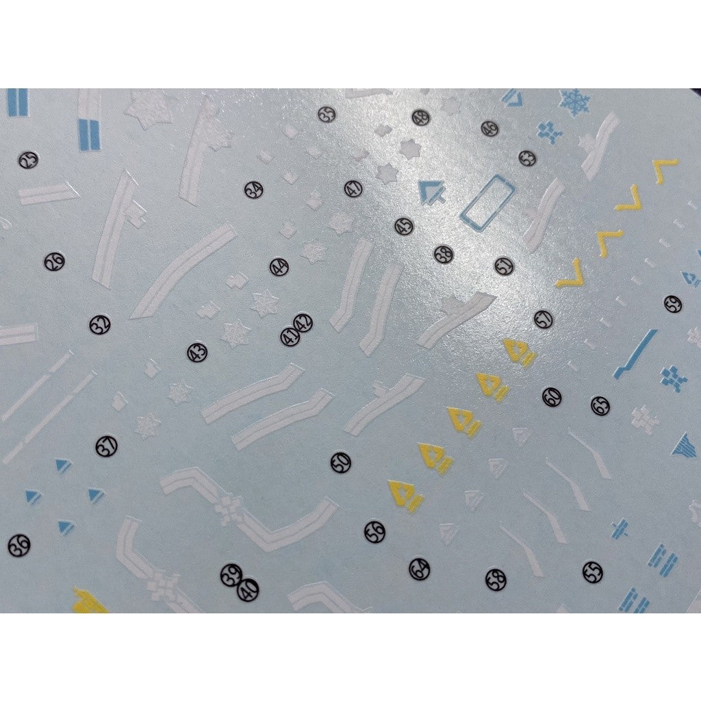 20250722 XUEYAN XY / SNOW FLAME MD-05 Asra Ninja A01 (AO1) Fluorescence High-Accuracys Water slide decal