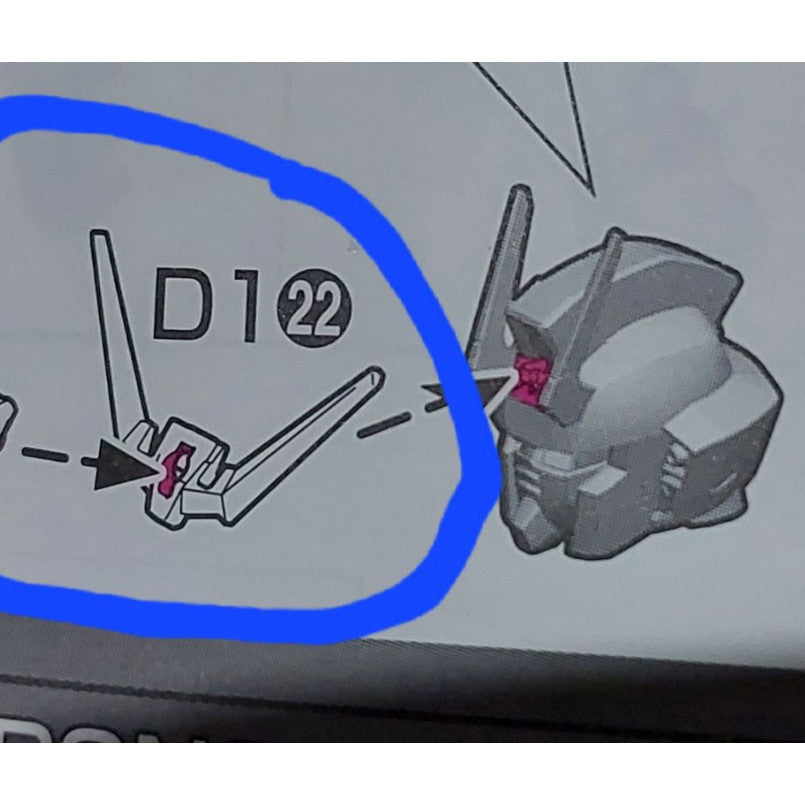 CB RG 06 butcher parts for AILE STRIKE