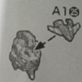 CB butcher parts for MG BARBATES