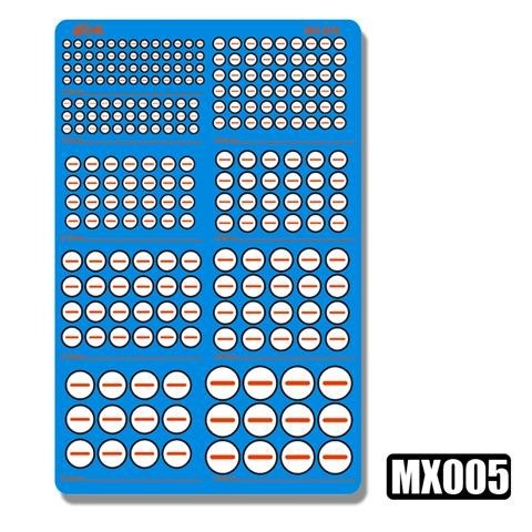 MOSHI M.S. MX001-012  Model Detail Modification Metal Etching
