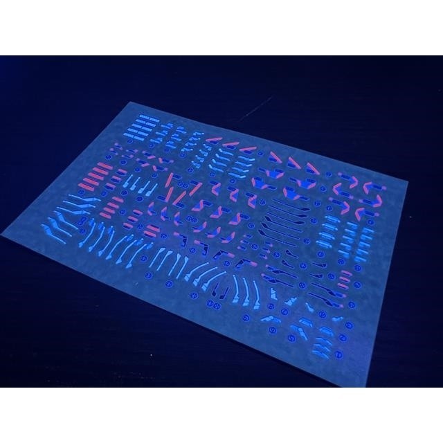 20250722 XUEYAN XY / SNOW FLAME RG 17 Wing  Zero EW Fluorescence High-Accuracy Water slide decal