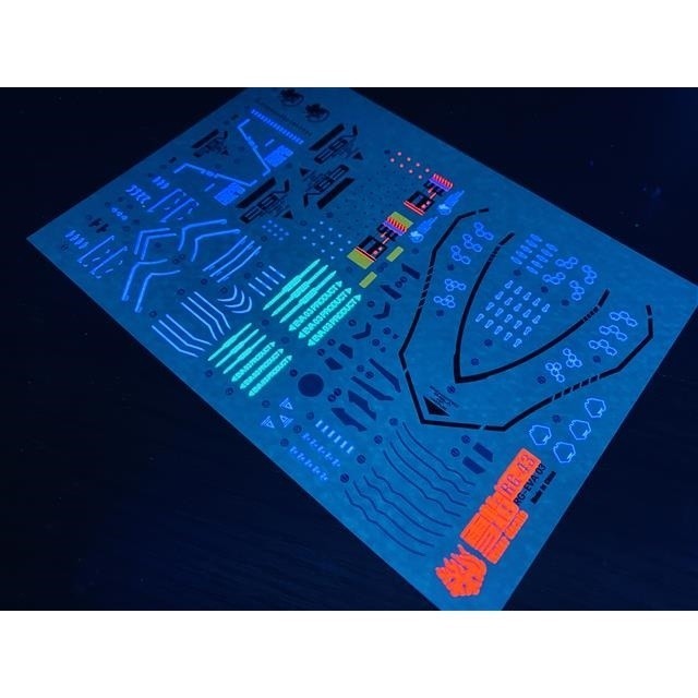 20250722 XUEYAN XY / SNOW FLAME RG EVA 03 Fluorescence Water slide decal