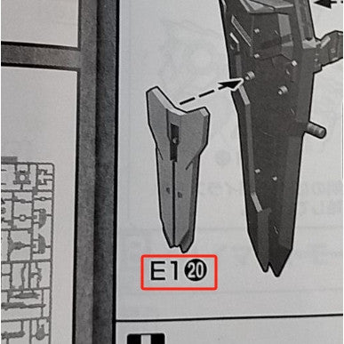 CB MG 02 butcher parts for  Freedom 2.0