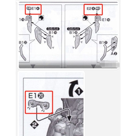 CB butcher parts for HIRM GODs