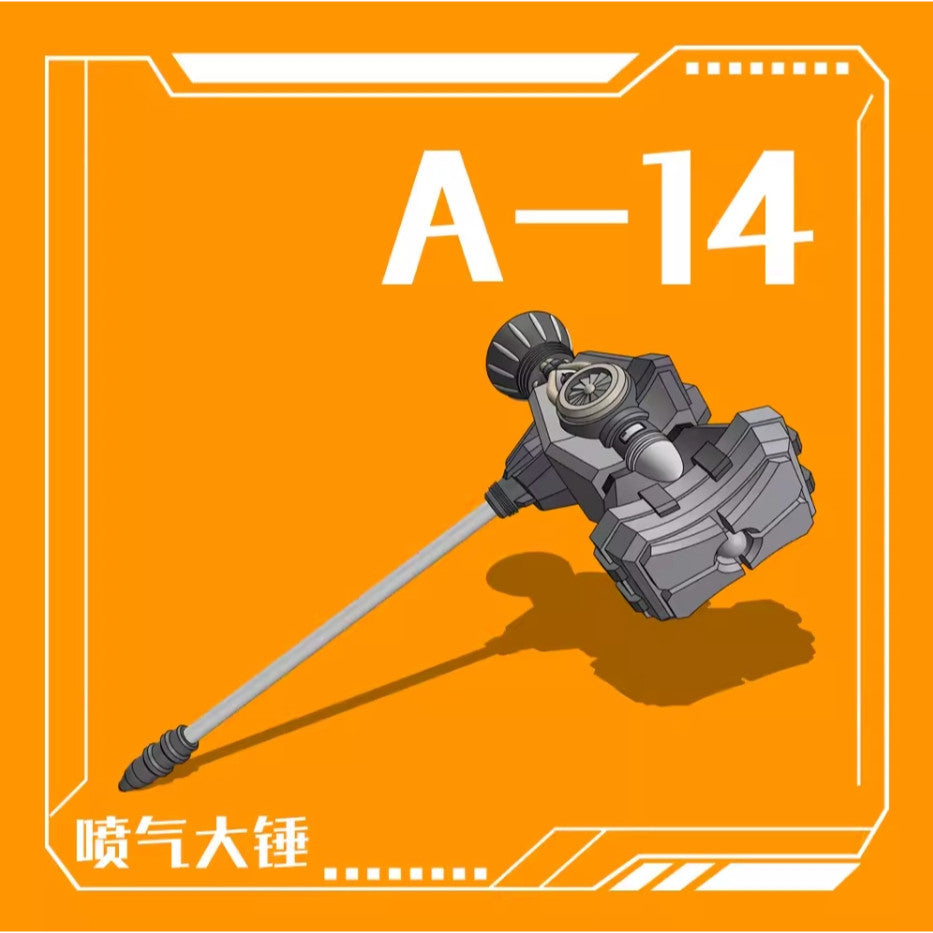 Phoenix 3D print A-14 1/144 Zaku General Use detail upgrade parts no kits Collectibles