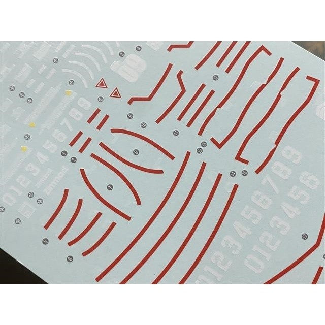 20250722 XUEYAN XY / SNOW FLAME MG 85 DOM Fluorescence Water slide decal