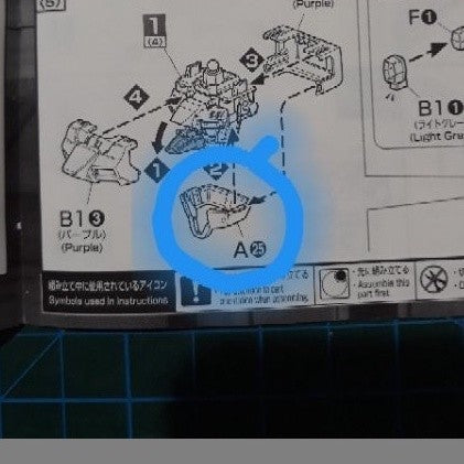 CB MG 10 butcher parts for XXXG-01SR2 SANDROCK CUSTOM