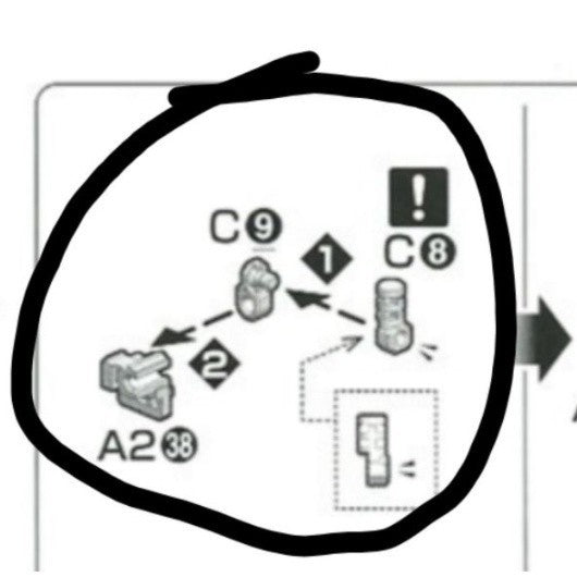 CB butcher parts for MG BARBATES