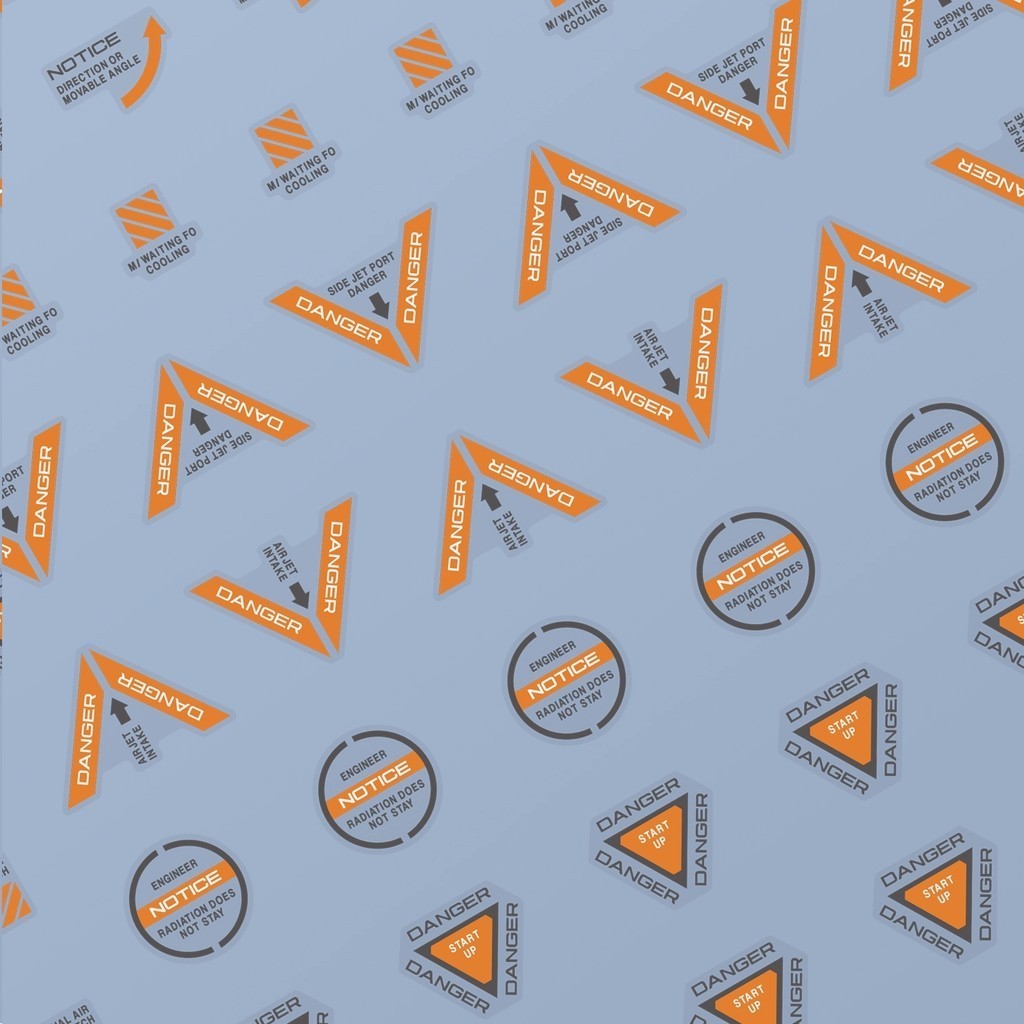 20250721 EVO Monster 1/100 T03 General use water slide decal EVOJS003-1 EVOJS003-2 EVOJS003-3 EVOJS003-4