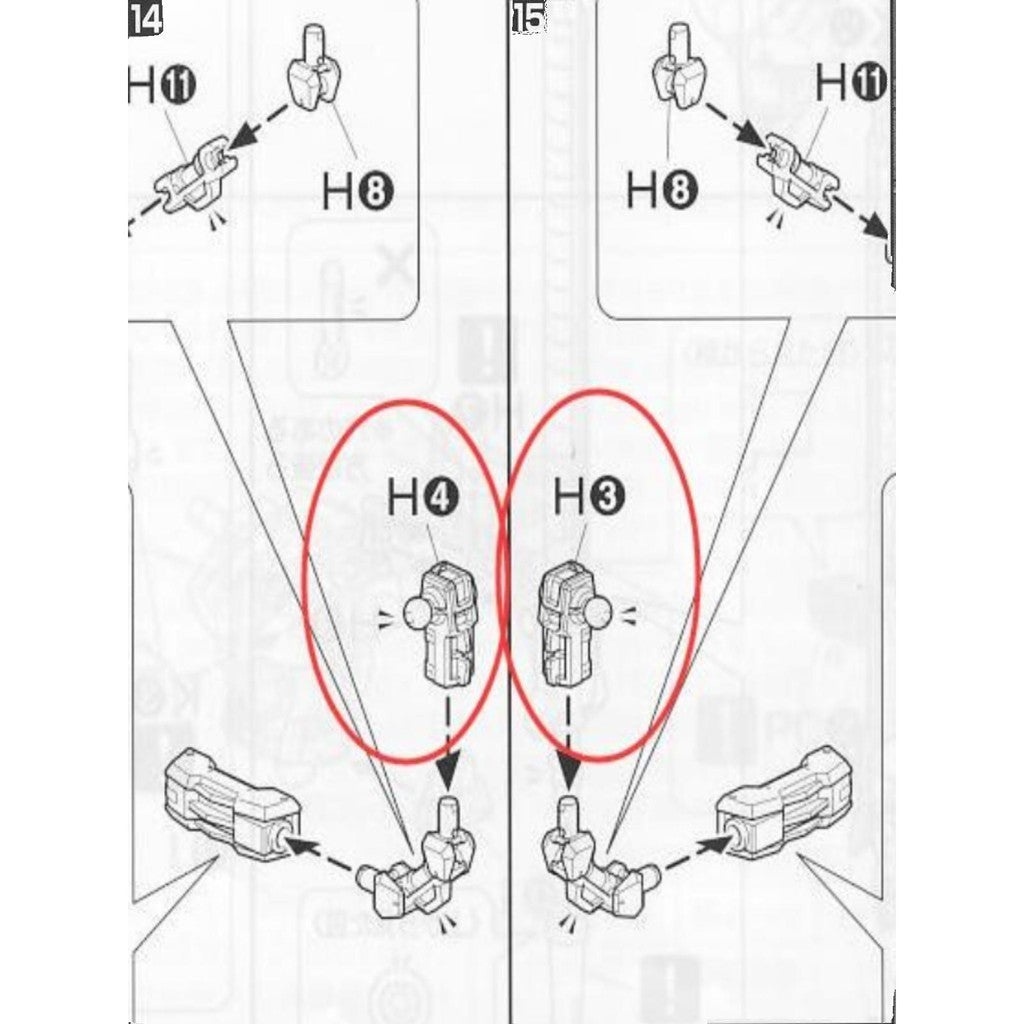 CA MG Buster H3 H4  METAL replacement spare parts 20250717