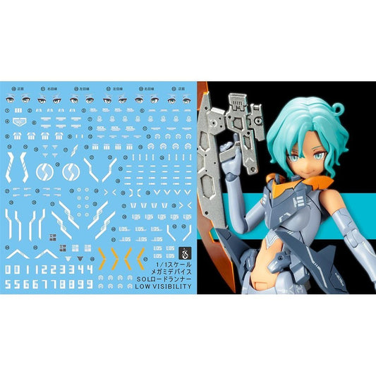 YAN FLAME Water Slide Decal KP445 MD SOL Road Runner Fluo (YANMD016) 20250721