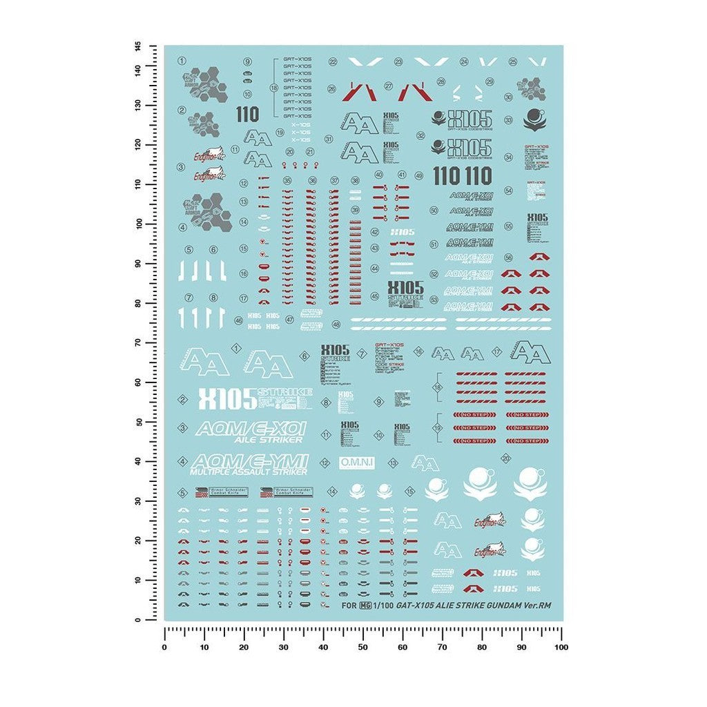 20250722 Artisan's Club MG 1/100 Aile Strike Water Slide Decal