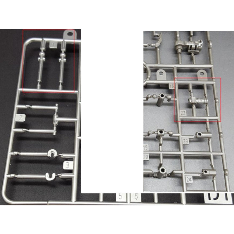 CB butcher parts for MG BARBATES