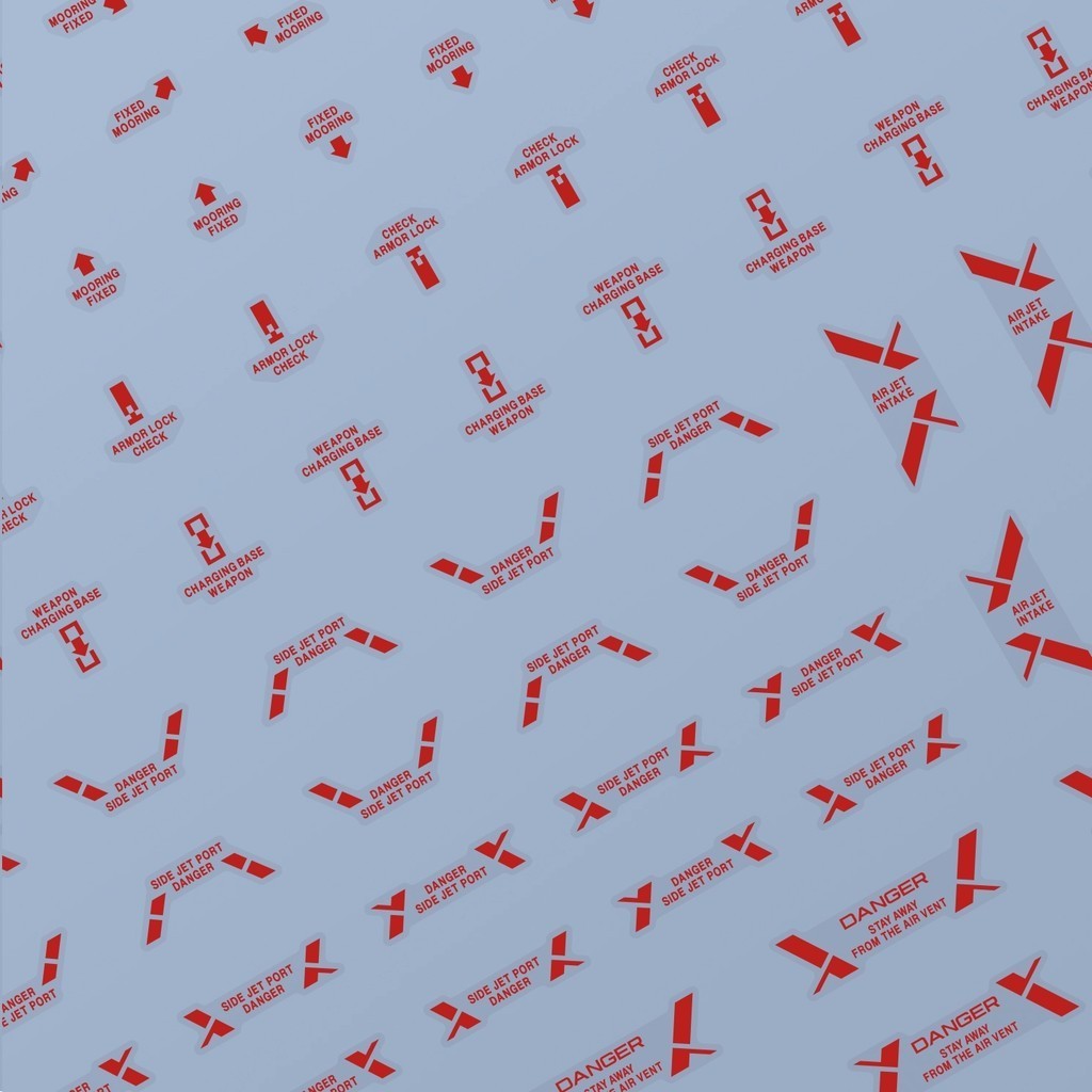 20250721 EVO Monster 1/100 T01 T02 general use water slide decal EVO100