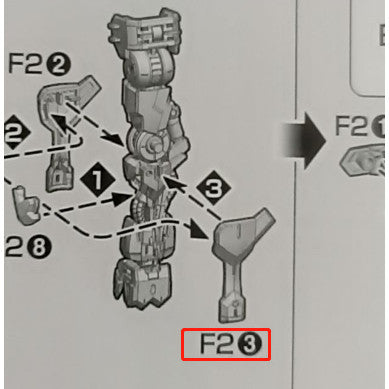CB butcher parts for MG BARBATES
