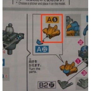 CB HG 02 1/144 butcher parts for  Aerial