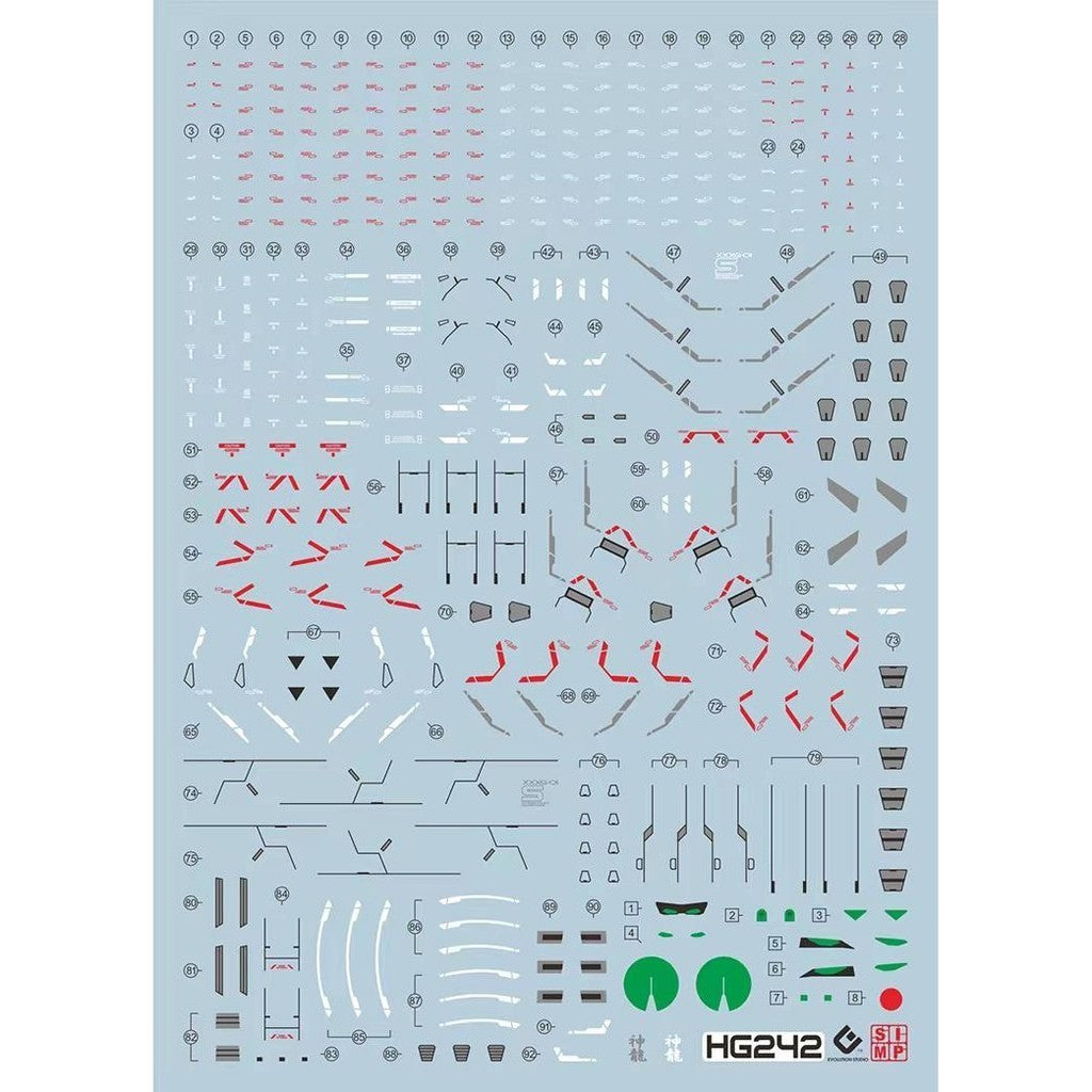 20250721 EVO HG SHENLONG Water Slide Decal EVOHG022