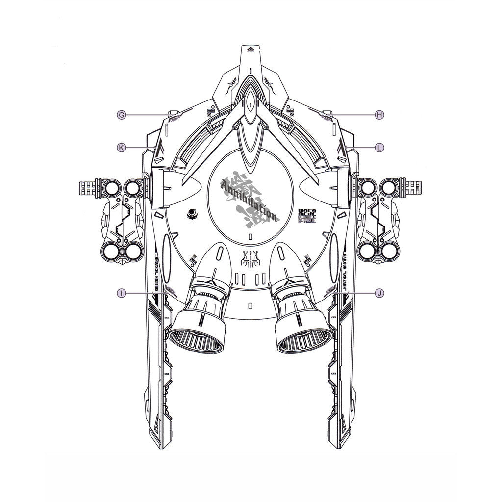 20250721 EVO FM forbidden FULL MECHANICS SEED  forbidden Water Slide Decal EVOFM005