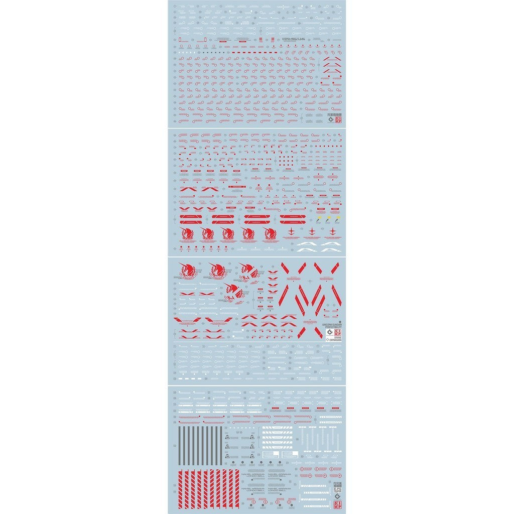 20250721 EVO PG15PR PG Perfectibility unicorn fluo water slide decal EVOPG014 EVOPG015