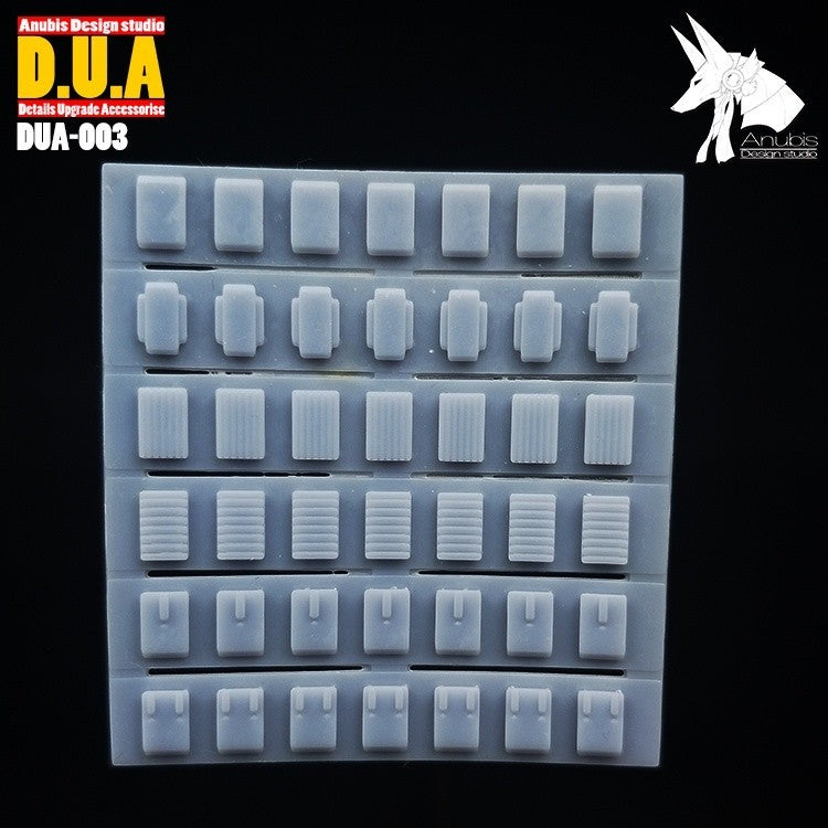 ANUBIS 3D print detail upgrade parts Resin Up Shoulder Armor / Outer Armor DUA003 no kits