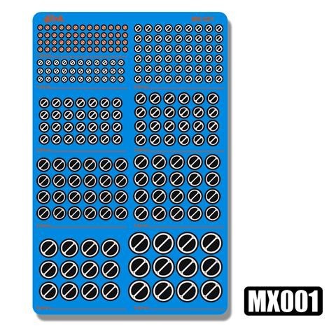 MOSHI M.S. MX001-012  Model Detail Modification Metal Etching