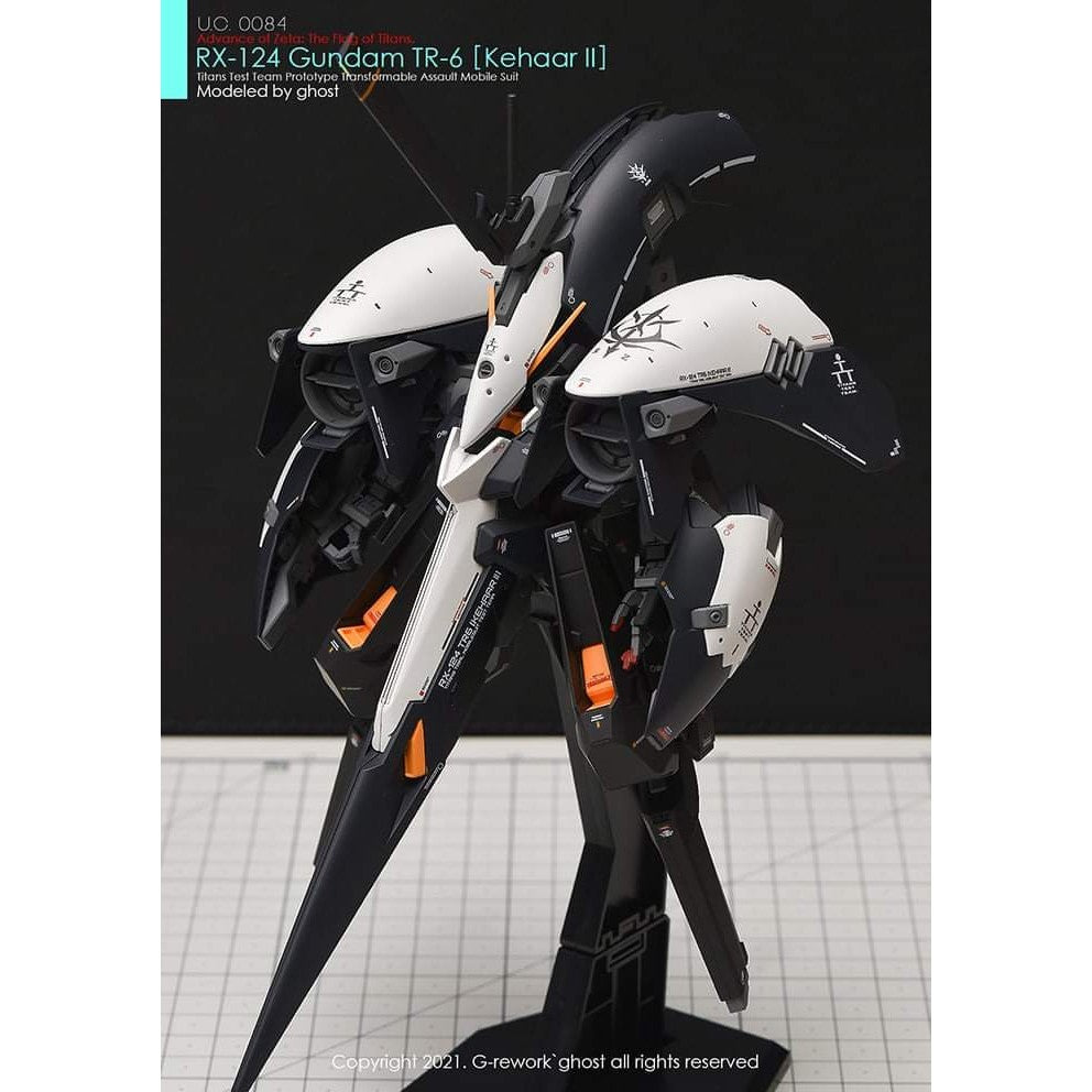 YAN FLAME Water Slide Decal GHOST HG 1/144 RX-124 KEHAAR 2 TR-6 Fluo (YANHG027) 20250721