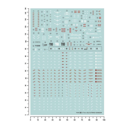 20250722 Artisan's Club RG 1/144 Aile Strike Water Slide Decal