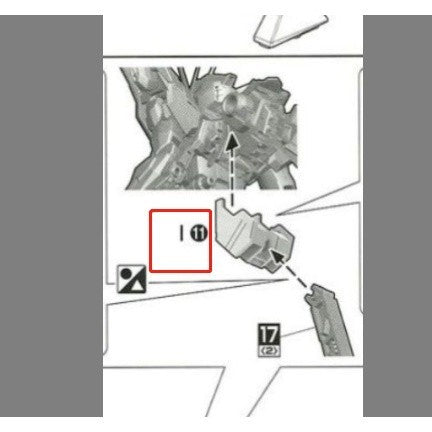 CB Mg 02 butcher parts for  Freedom 2.0