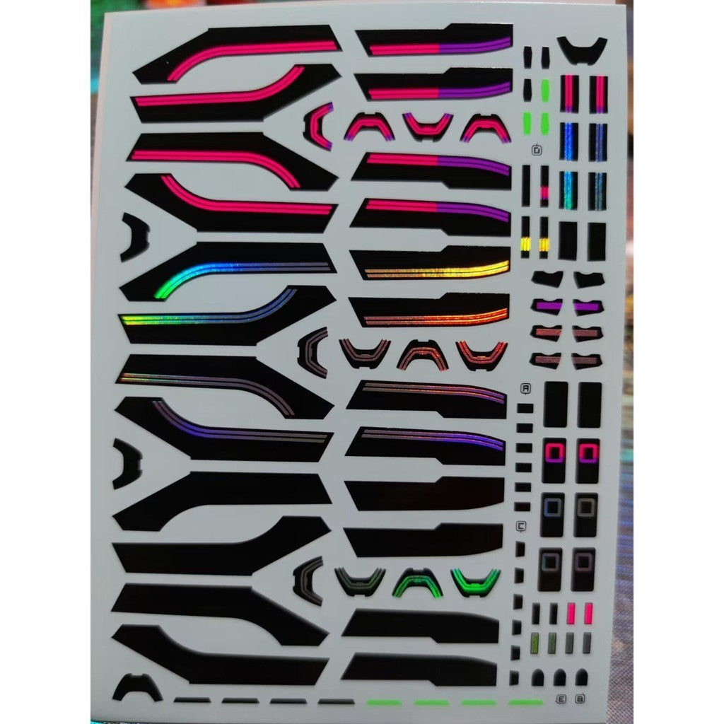 Transamsphere TRS HG 1/144 TWFM Schwarzette Fluo Water Slide Decal TRSHG016
