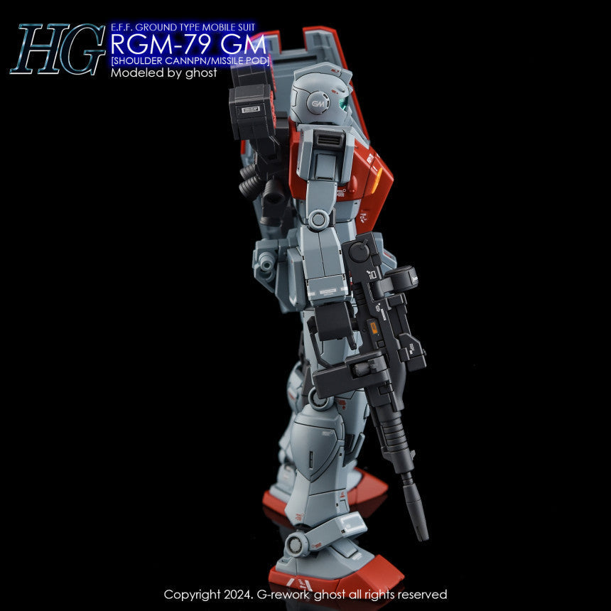 YAN FLAME GHOST HG 1/144 GTO 79 GM MISSILE POD Fluo Water slide decal (YANHG092) 20250721