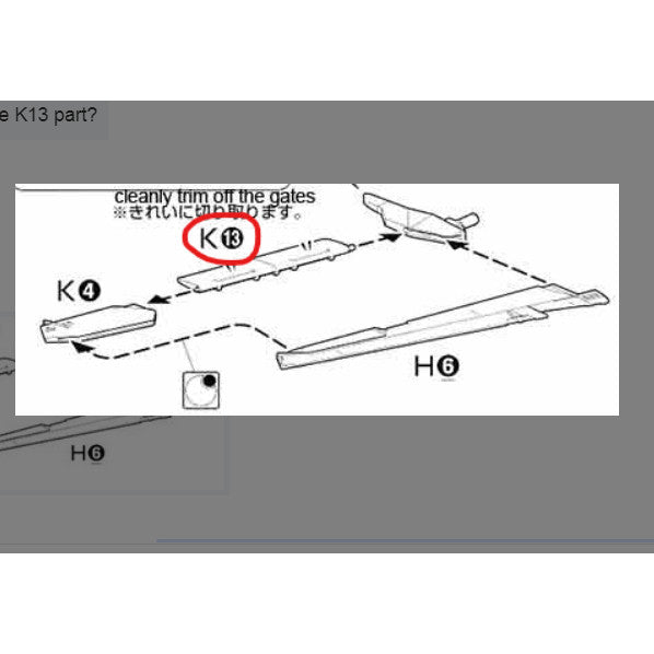 CB MG 08 butcher parts for  Aile Strike