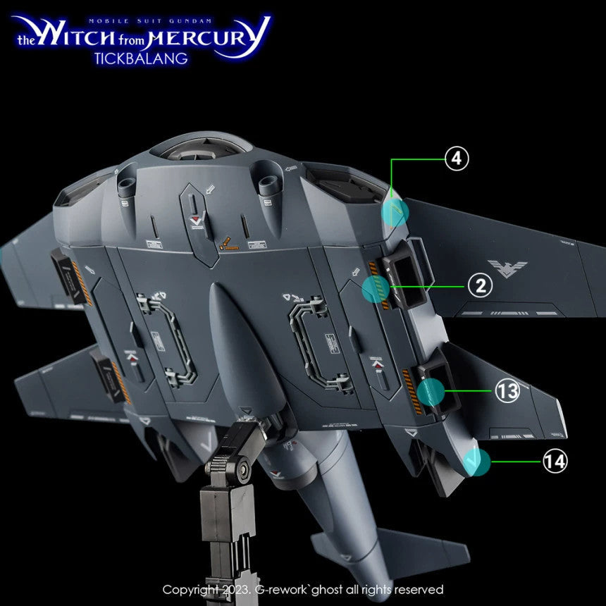 YAN FLAME Water Slide Decal GHOST HG 1/144 TWFM Tickbalang Fluo Type (YANHG087) 20250721