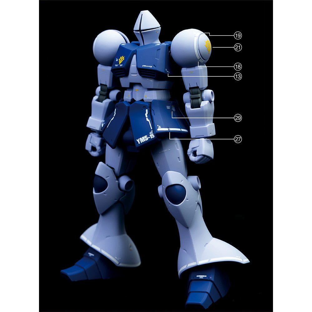 20250722 Artisan's Club HG UC YMS-15 [HGUC-197] Water Slide Decal
